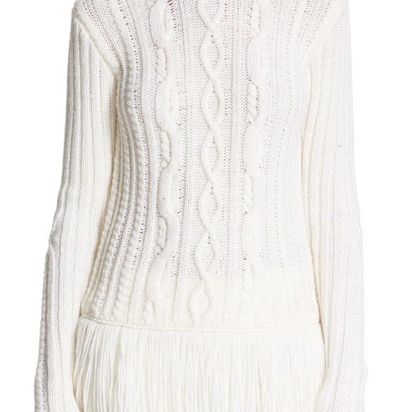 Tory Burch “Valero” sweater, in cream. - Picture 2 of 5